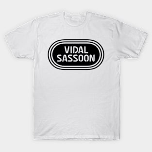 Vidal Sassoon - Black logo T-Shirt